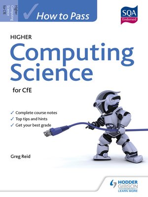 cover image of How to Pass Higher Computing Science for CfE